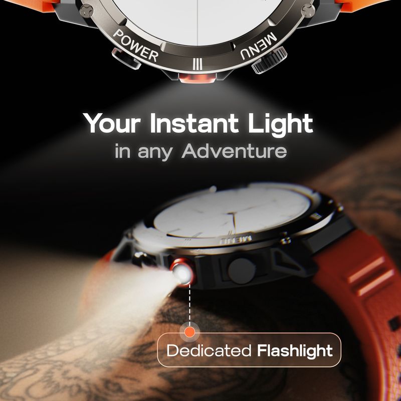 Goboult Tuff Hawk 1.39 inch HD Display Smartwatch - Image 5