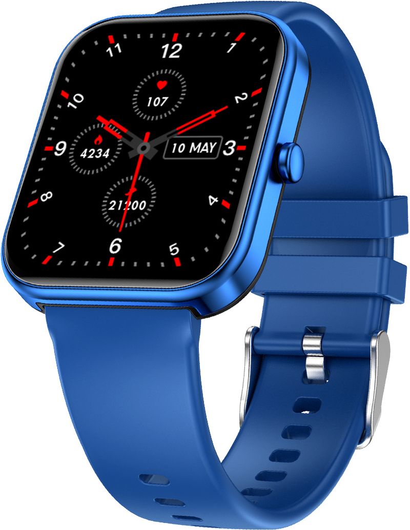 Fire-Boltt Wonder 45.7mm Bluetooth Calling Smartwatch (Blue Strap) - Image 2