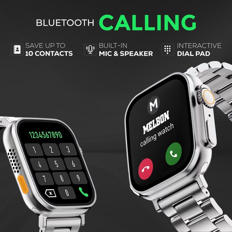 Melbon BT Calling Smartwatch 1.99" TFT Display - Image 5