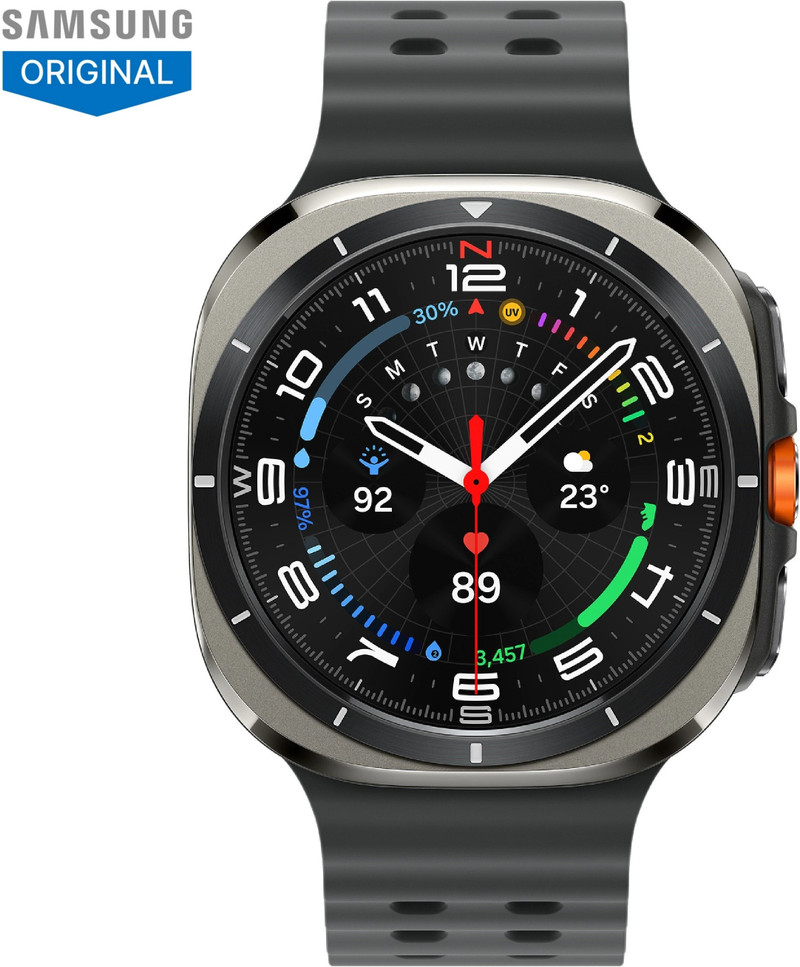 Samsung Galaxy Watch Ultra LTE (Titanium Silver Strap, Large)