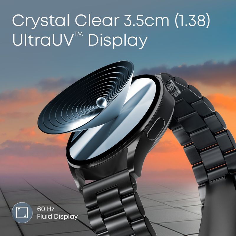 Fastrack Dezire FX1 Smartwatch Silver - Image 5