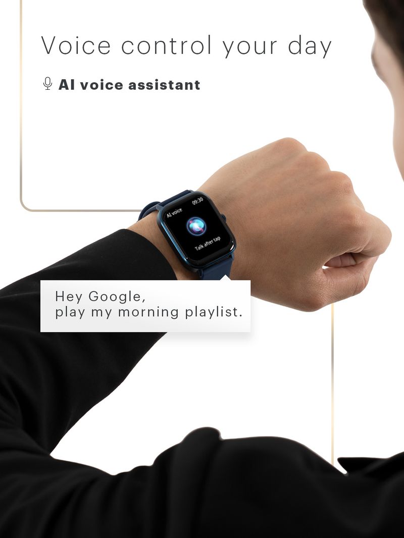 Noise Colorfit Icon 2 Smartwatch, 1.8" Display, Brown Strap - Image 6