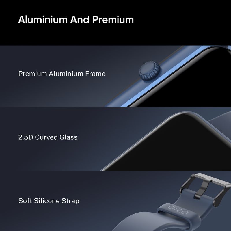 DIZO Watch D Ultra 1.78 AMOLED Blue - Image 6