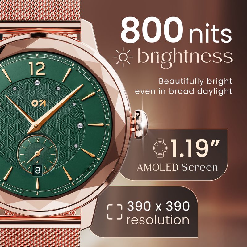 Goboult Alora 1.19" AMOLED Smartwatch - Image 5