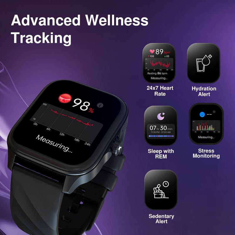 Fastrack Revoltt Pro 1.97'' Smartwatch - Image 6