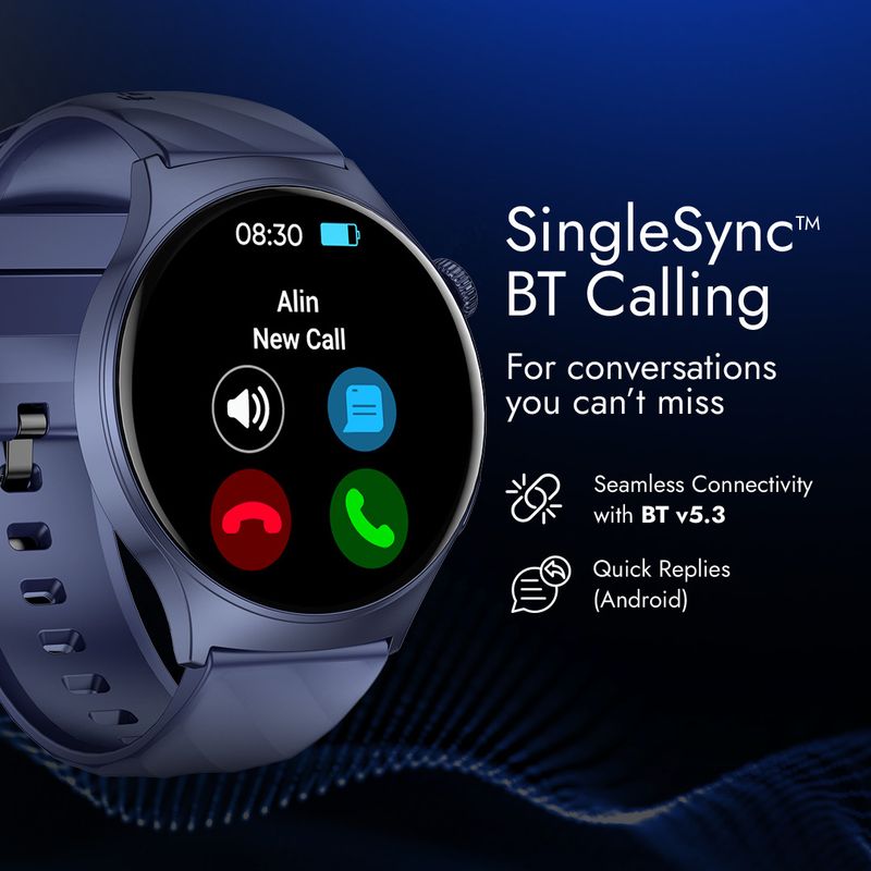 Fastrack Optimus Pro 1.43 AMOLED Display Smartwatch - Image 4