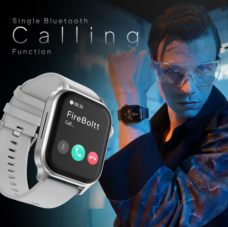 Fire-Boltt फायर-बà¥à¤²à¥à¤ Rise Bluetooth Calling 47mm (1.85) & Rotating Crown, 123 Sports सà¥à¤®à¤¾à¤°à¥à¤à¤µà¥à¤ (à¤à¥à¤°à¥ सà¥à¤à¥à¤°à¥à¤ª) - Image 5
