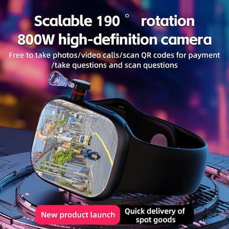 SEHUB CDs9 4G/5G Smart Watch with Camera - Image 5