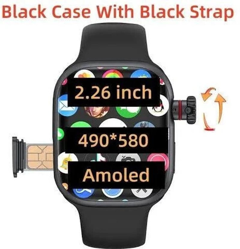 SEHUB CDs9 4G/5G Smart Watch with Camera - Image 4