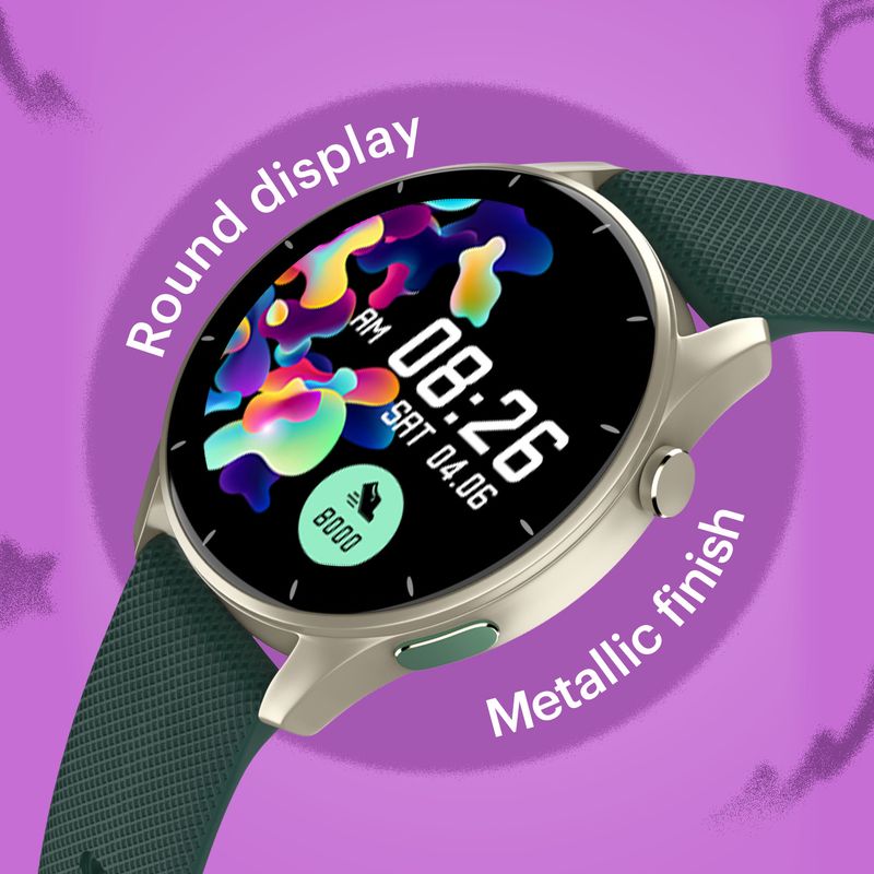 Noise Crew 1.38 Round Display Bluetooth Calling Smartwatch - Image 5
