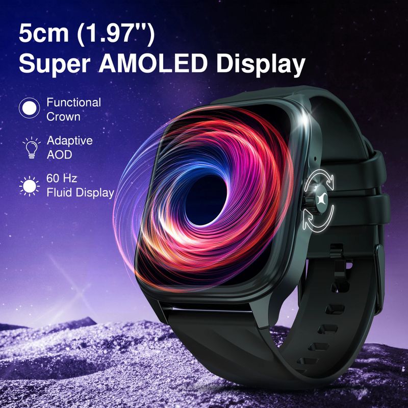 Fastrack Revoltt Pro 1.97'' Smartwatch - Image 3