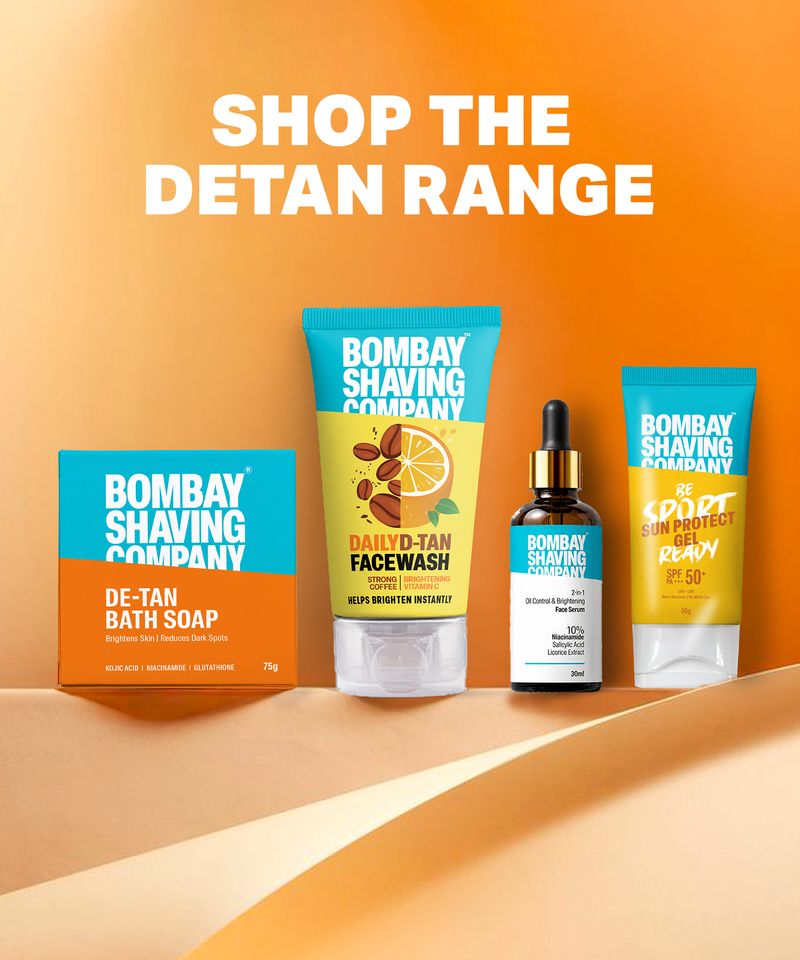 BOMBAY SHAVING COMPANY De-Tan Bath Soap with Kojic Acid, Niacinamide & Glutathione | 100g x3 Pack (3 x 50 g) - Image 5