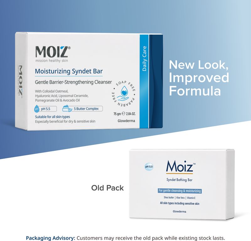 Moiz Moisturizing Syndet Bar - Image 3