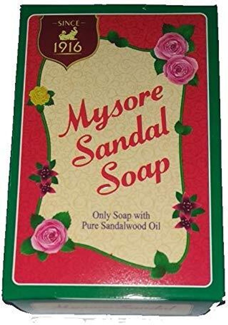 Mysore Sandal Soap Pack of 6 (6 x 75g) Pack of 6 · 75 g (450 g total) - Image 3