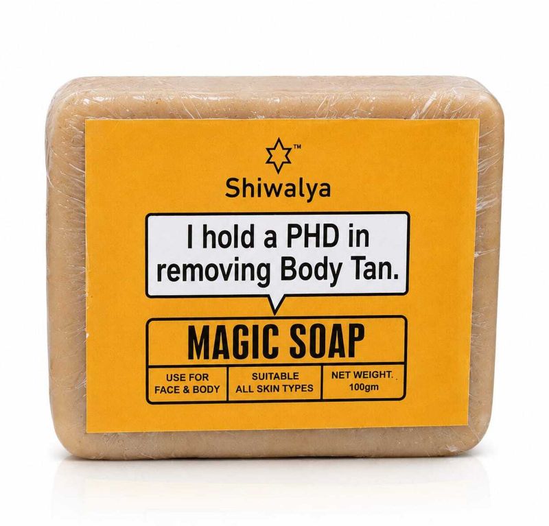 shiwalya D-TAN Magic Bath Soap, 3 x Pack of 3 · 100 g (300 g total) - Image 4