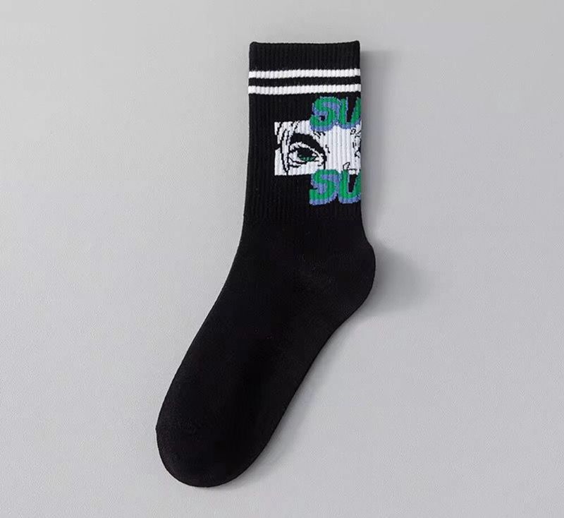 Basketship Men & Women Printed Mid-Calf/Crew Socks (Pack of 4) - Image 3