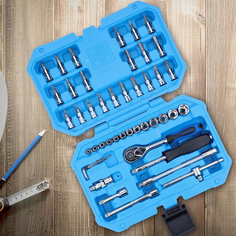 TAPARIA SA46 1/4" Sq Dr 46 Socket Set - Image 6