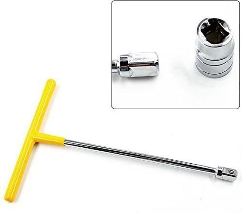 amozkart Car T Handle Wrench Spanner 8-19mm - Image 5