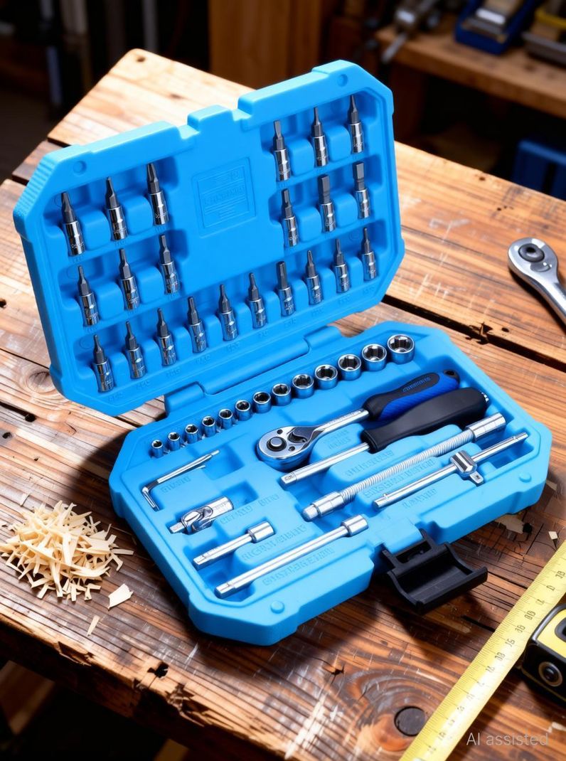 TAPARIA SA46 1/4" Sq Dr 46 Socket Set - Image 5