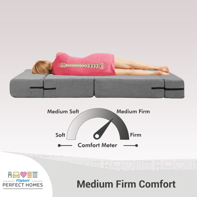 Flipkart Perfect Homes Jane Sofa Cum Bed 5'X6' 3 Seater - Image 4