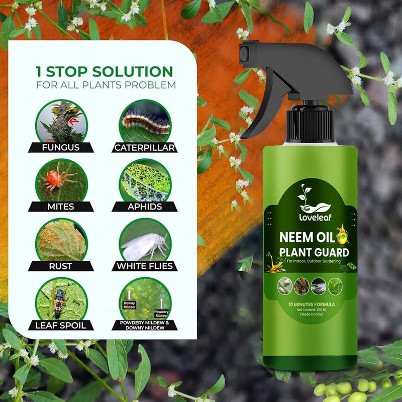 Loveleaf Ready-to-Use Neem Oil Spray 250ml - Image 4