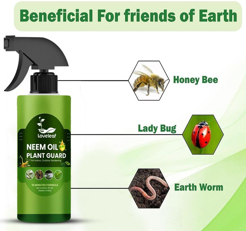 Loveleaf Ready-to-Use Neem Oil Spray 250ml - Image 5