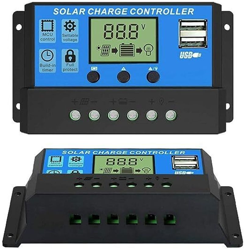 Flexa 10A 12V/24V Solar Charger Controller - Image 2