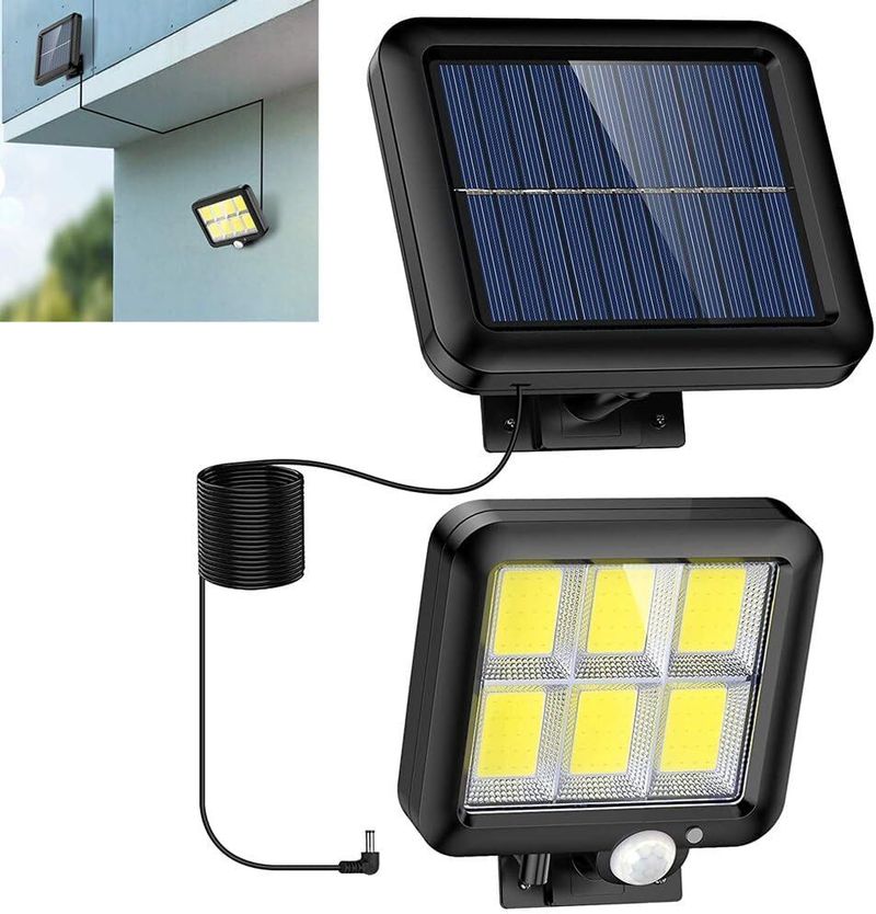 FLUESTON Remote-Controlled Solar Motion Sensor Lamp - Image 3