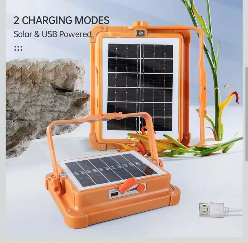 DGTRADER Portable Solar LED Flood Light - Image 5