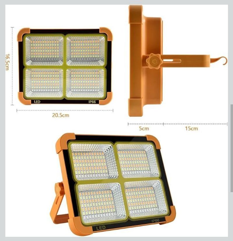 DGTRADER Portable Solar LED Flood Light - Image 6