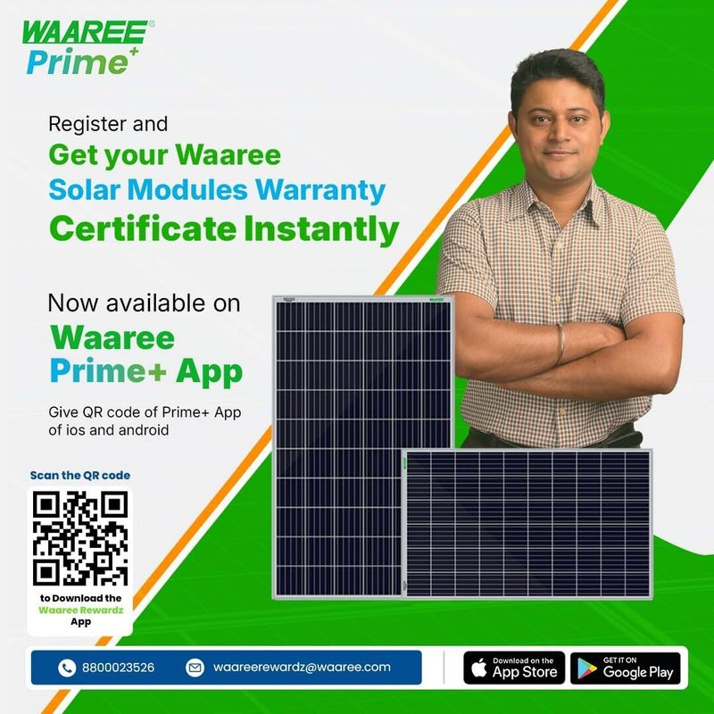 WAAREE 245 Watt 24V Mono Solar Module - Image 5