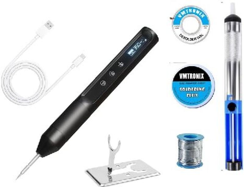 30W USB Cordless Rechargeable Soldering Iron Kit - Image 2