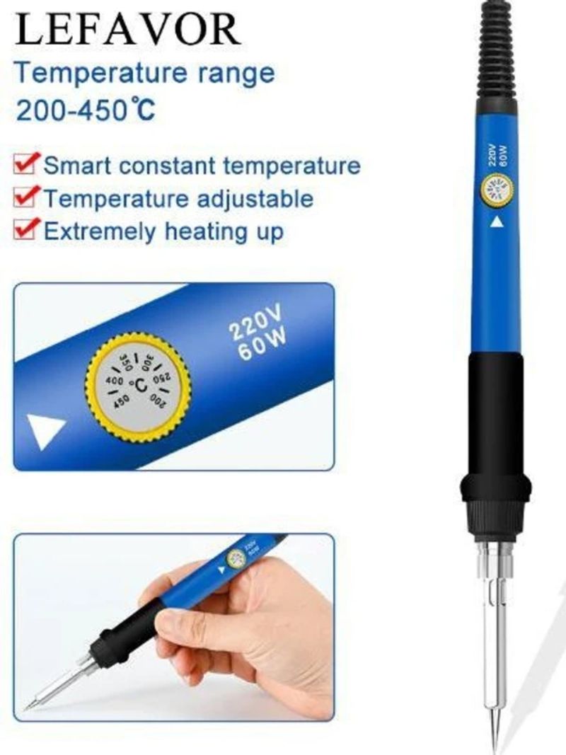 GYTED 60W Soldering Iron 65W Temperature Controlled - Image 4