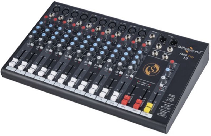 Studiomaster Mini Pro-12 12-Channel Mixer - Image 4