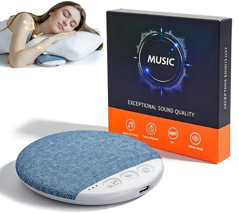 ROMJ Portable White Noise Sleep Sound Machine with Bluetooth Spea...more — image 1 of 5