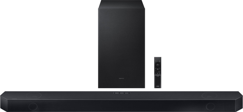 Samsung HW-Q600H/XL 320W 3.1.2ch Dolby Audio Soundbar 320 W Bluetooth Home Audio Speaker Titan Black, 3.1.2 Channel