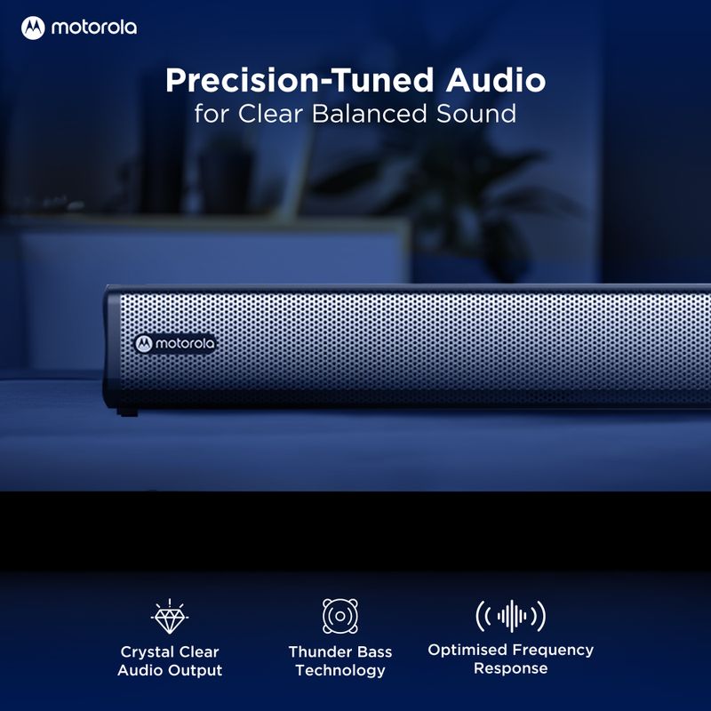 Motorola AmphisoundX Vibe 120W Bluetooth Soundbar - Image 6