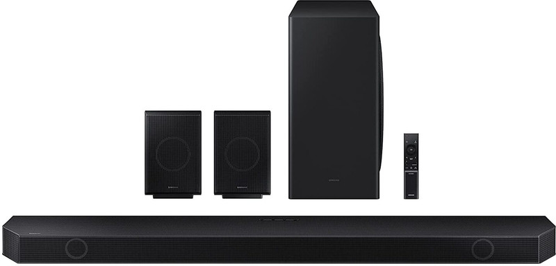 samsung hw q930f xl wireless dolby atmos wi fi q symphony built in alexa 540 w bluetooth soundbar