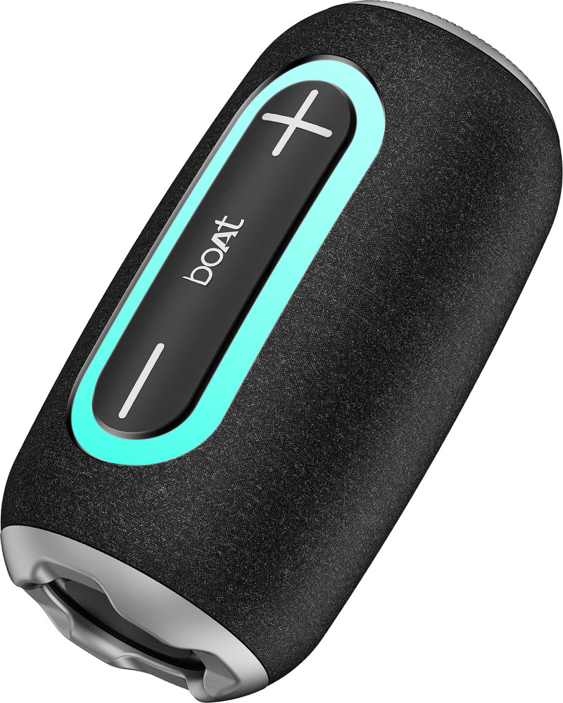 boAt Stone 350 Plus ,8H Battery,Voice Assistant,TWS Mode,BT v6.0,With Mic 12 W Bluetooth Speaker (Titanium Black, Mono Channel)