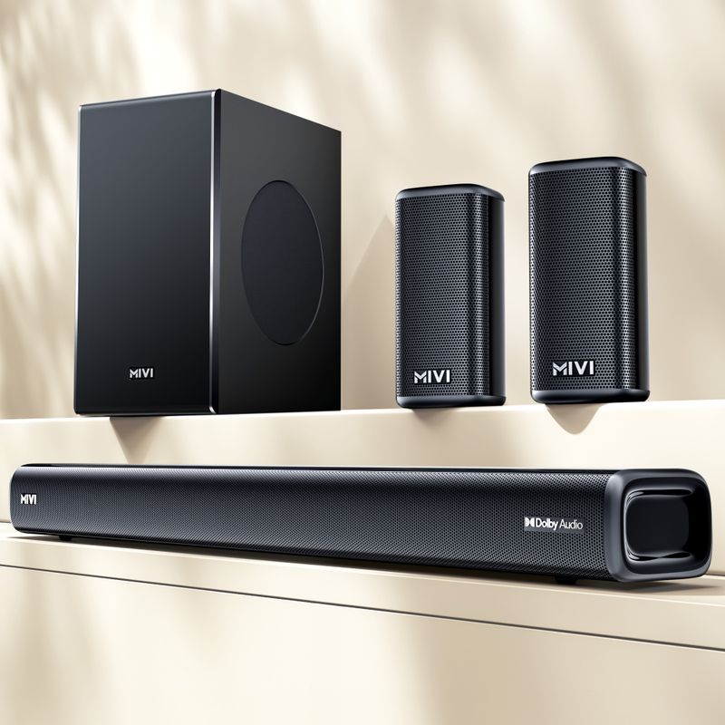 Mivi Fort H750 750W 5.1 Channel Bluetooth Soundbar - Image 2