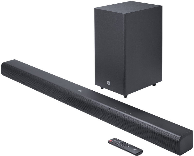 JBL Cinema SB580, Dolby Atmos with Wireless Subwoofer, HDMI eARC 440 W Bluetooth Soundbar Black, 3.1 Channel