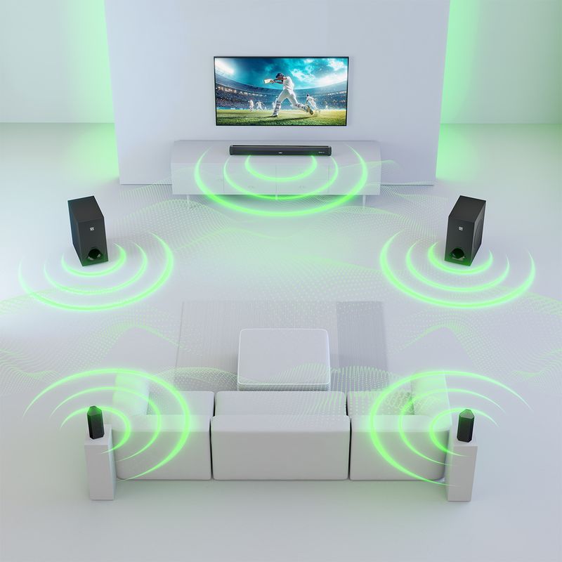 GOVO GOSURROUND 999 660W Bluetooth Soundbar - Image 5