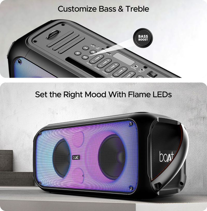 boAt 300/320 120W Bluetooth Party Speaker - Image 5