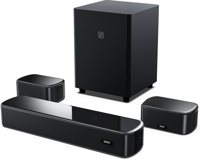 GOVO GoSurround 690 120W Bluetooth Soundbar Silver - Image 2