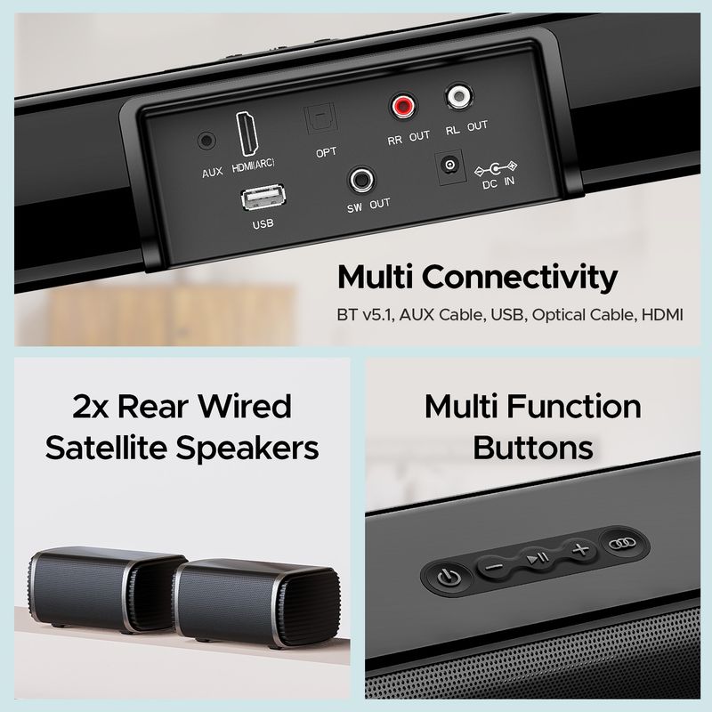boAt Aavante Bar 2400 180W Bluetooth Soundbar - Image 6