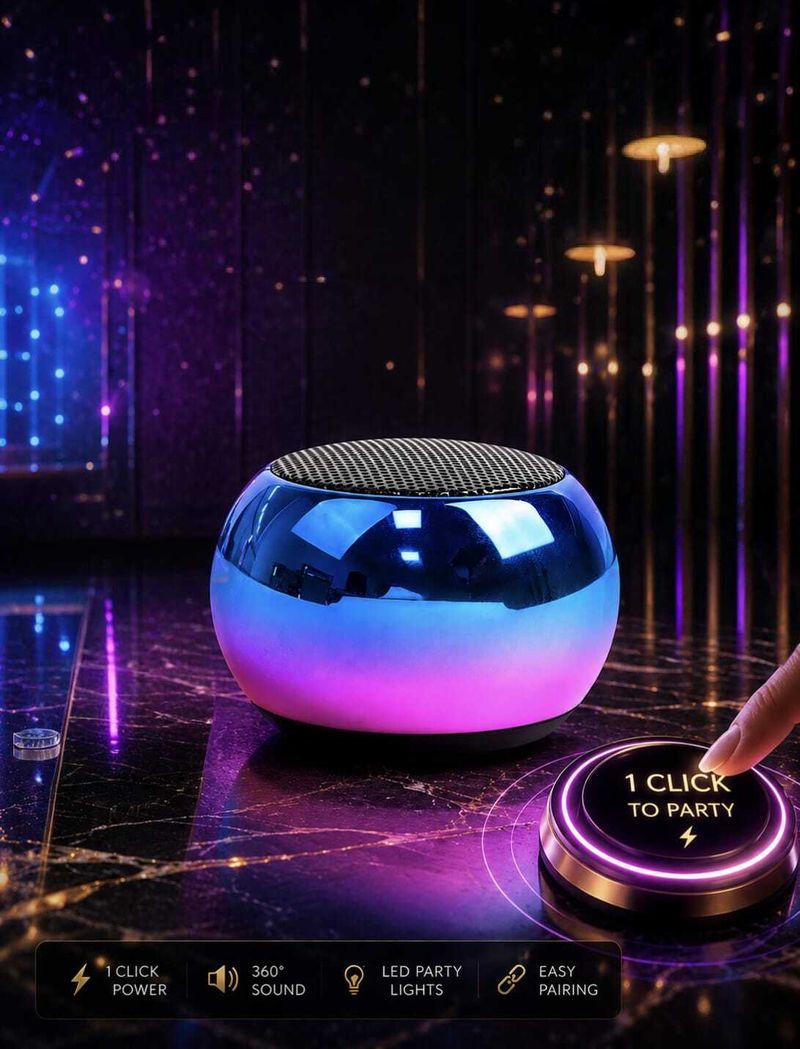 kenvex KV-99 Bluetooth Speaker 10W Metal Body - Image 5