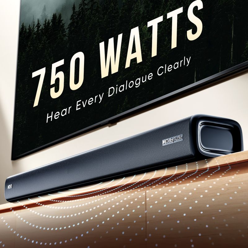 Mivi Fort H750 750W 5.1 Channel Bluetooth Soundbar - Image 5