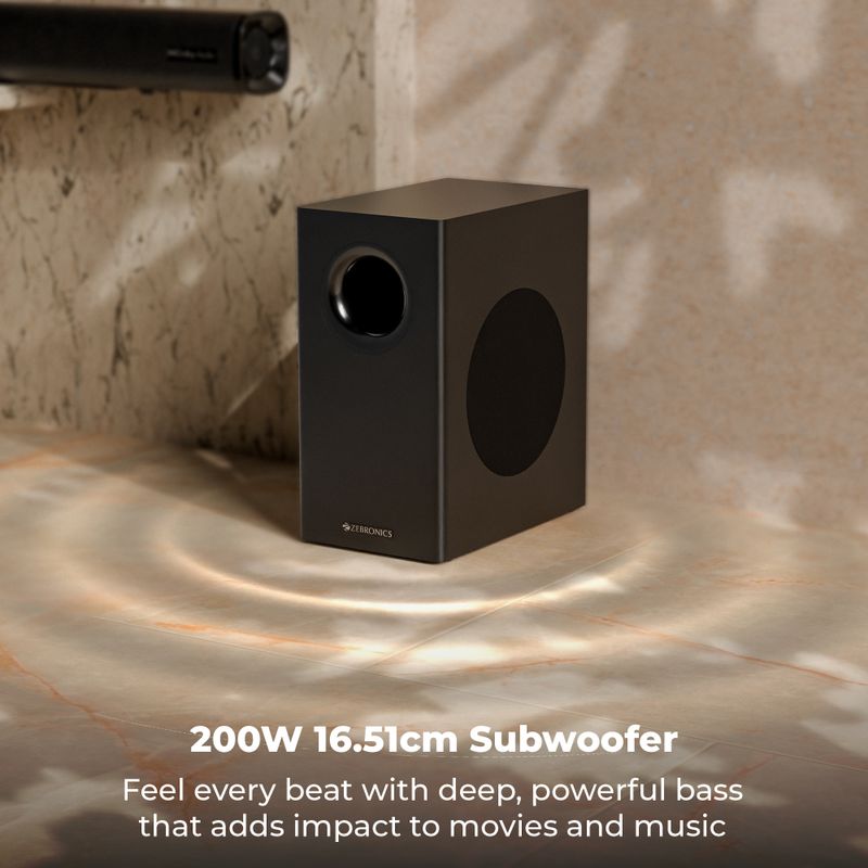 ZEBRONICS Juke Bar 9451 Wireless Subwoofer - Image 6