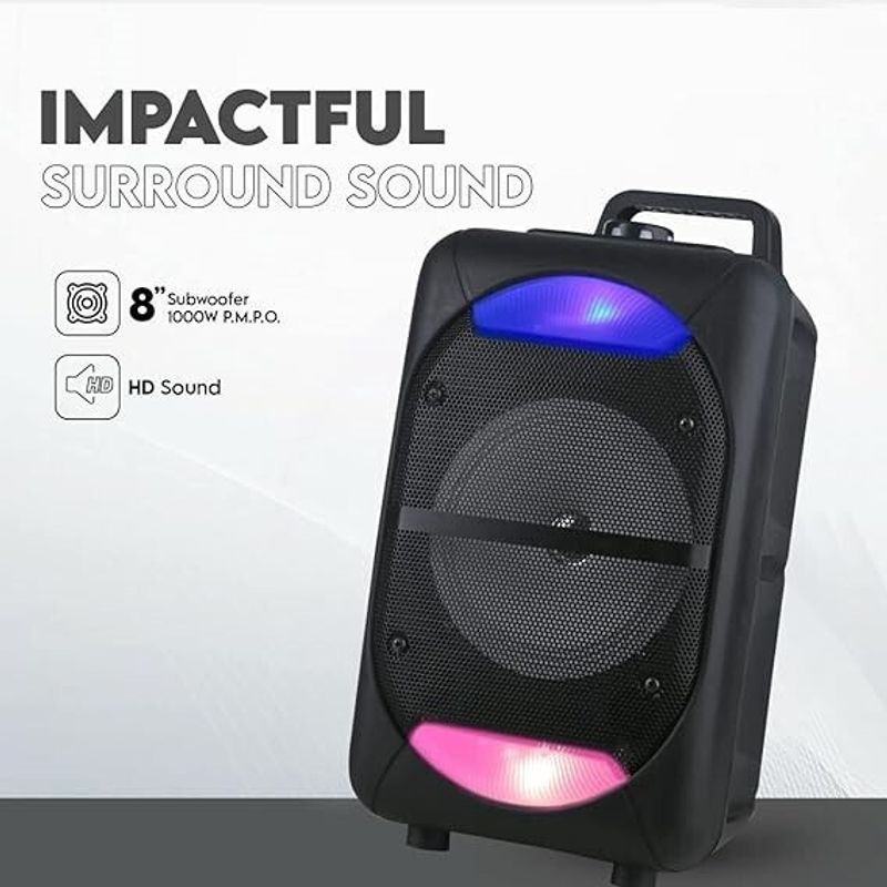LIMBRO Bluetooth Speaker with Mic 1000W - Image 3