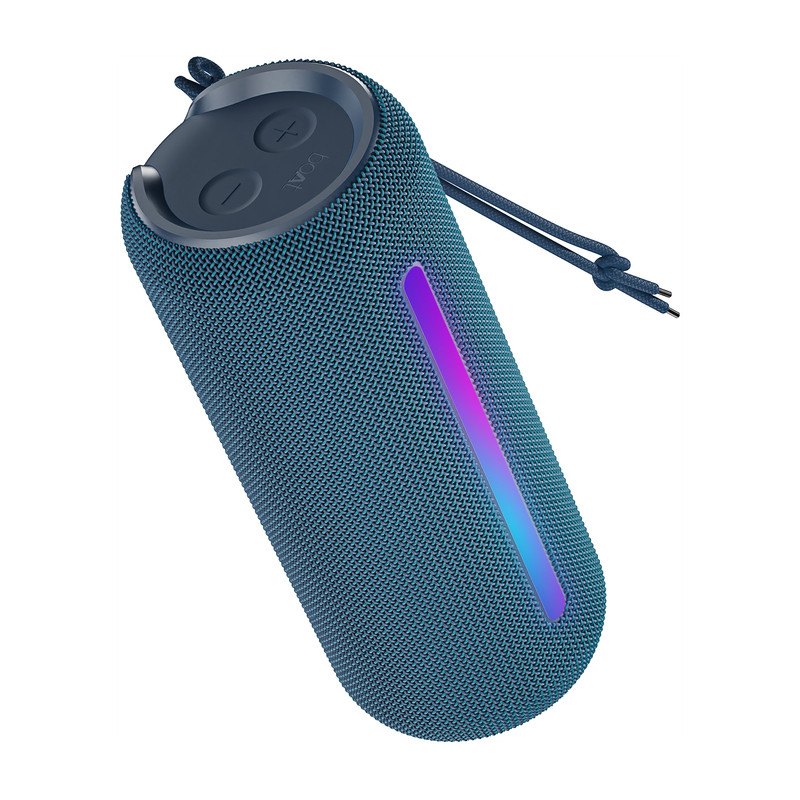 boAt Stone SpinX Pro with 8 HRS Playtime,RGB LEDs, TWS Mode, Sound 20 W Bluetooth Speaker Tropical Blue, Stereo Channel